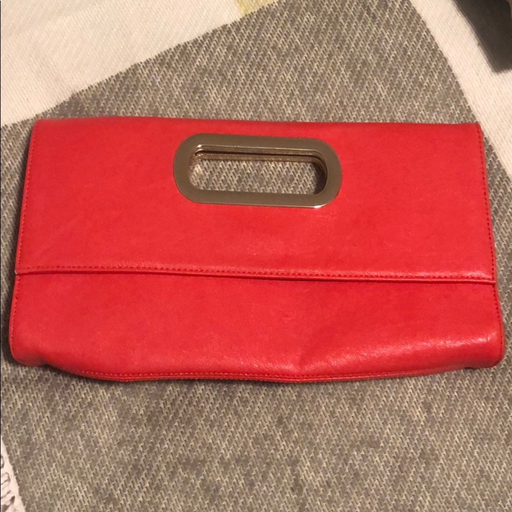 Orange and Gold Clutch